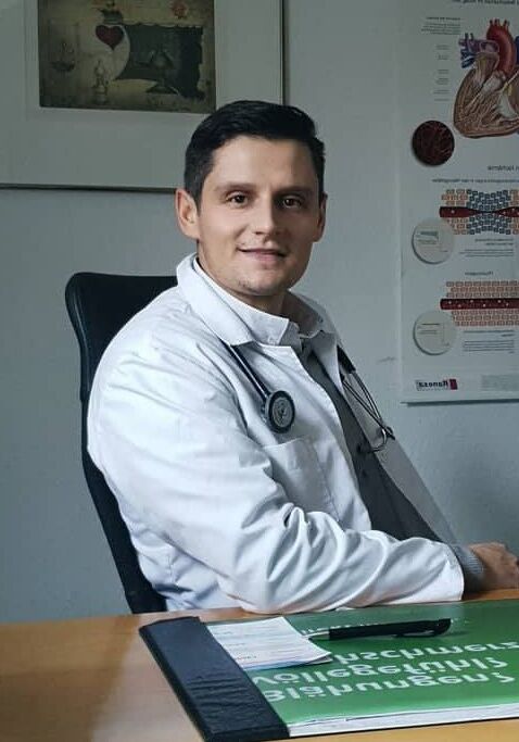 Doctor dermatologist Mladen Dragičević